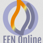 Logo of the Episcopal Environmental Network, a flame in an open circle.